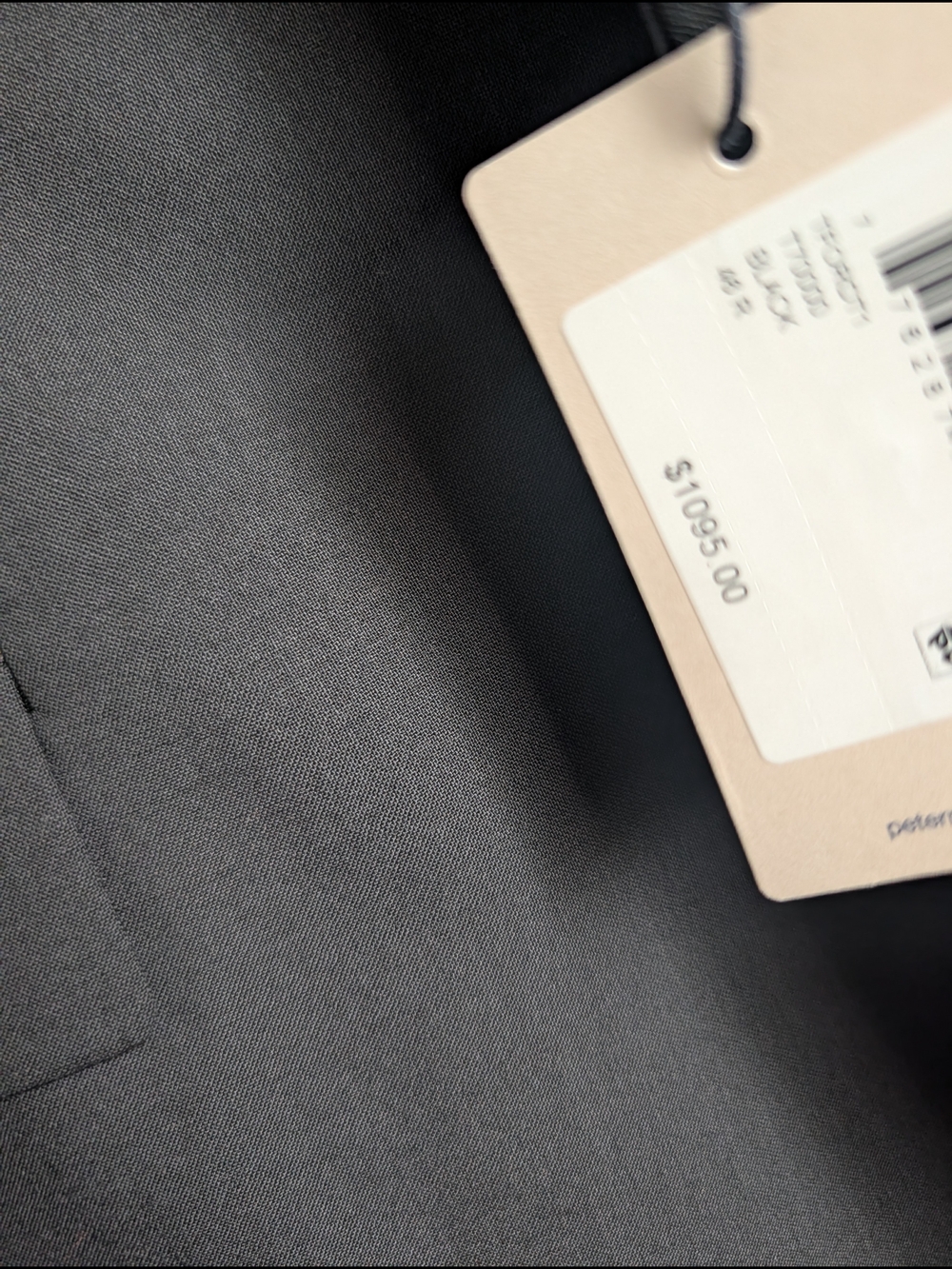 Peter Millar Black Satin Lapel Tuxedo Jacket - Picture 2 of 7